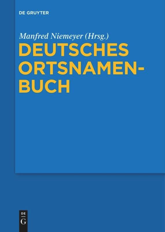 Deutsches Ortsnamenbuch