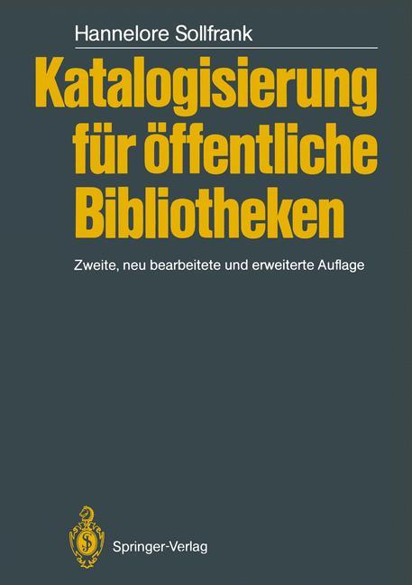 Katalogisierung für Öffentliche Bibliotheken