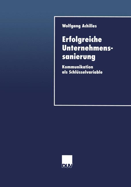 Erfolgreiche Unternehmenssanierung