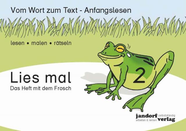 Lies mal 2 - Das Heft mit dem Frosch