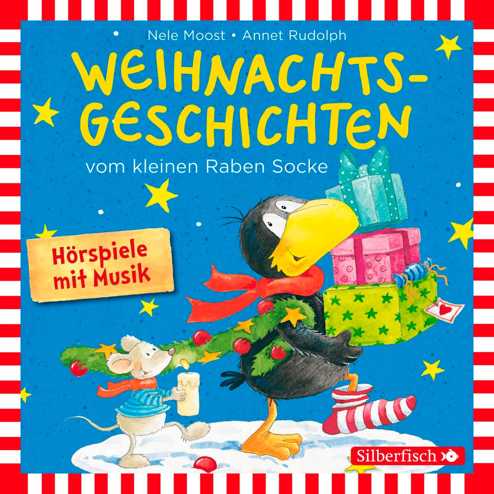 Weihnachtsgeschichten vom kleinen Raben Socke