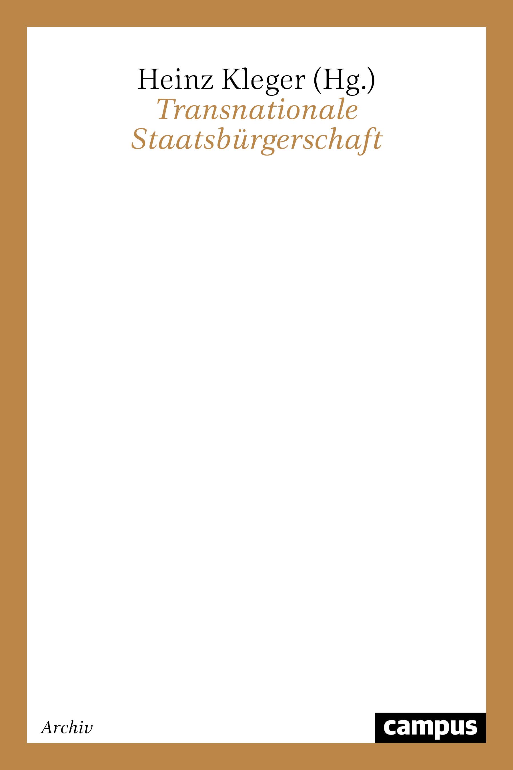 Transnationale Staatsbürgerschaft