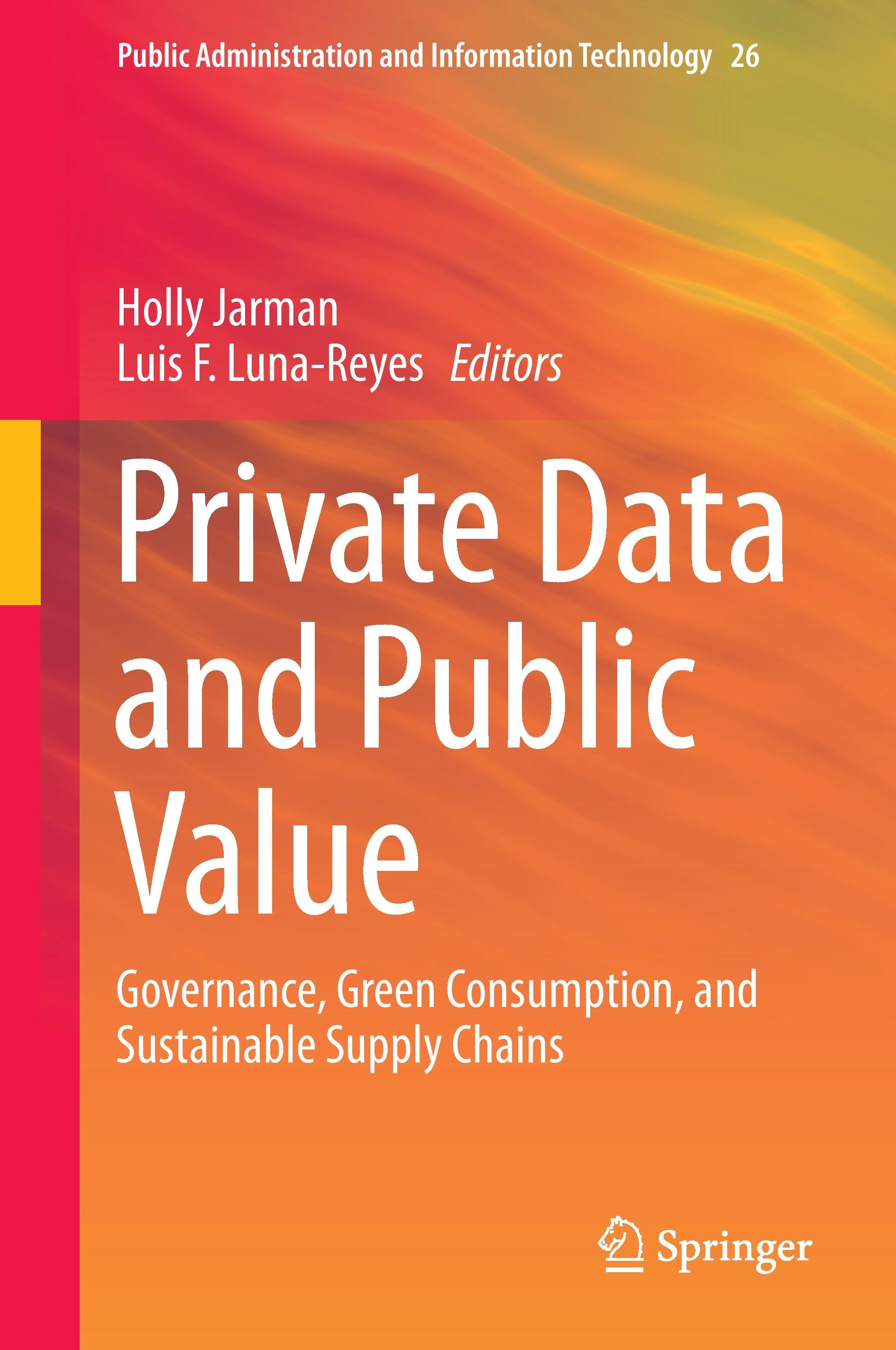 Private Data and Public Value