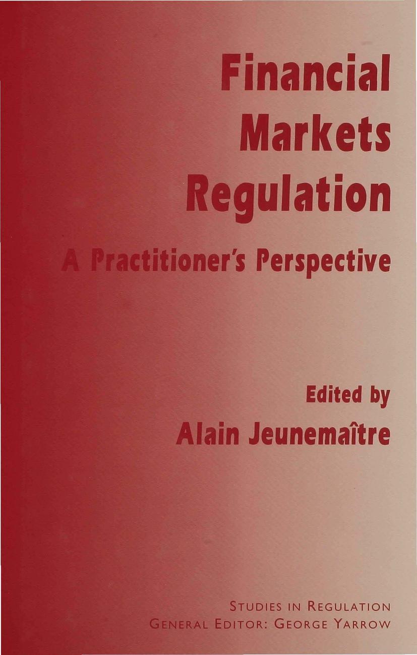 Financial Markets Regulation