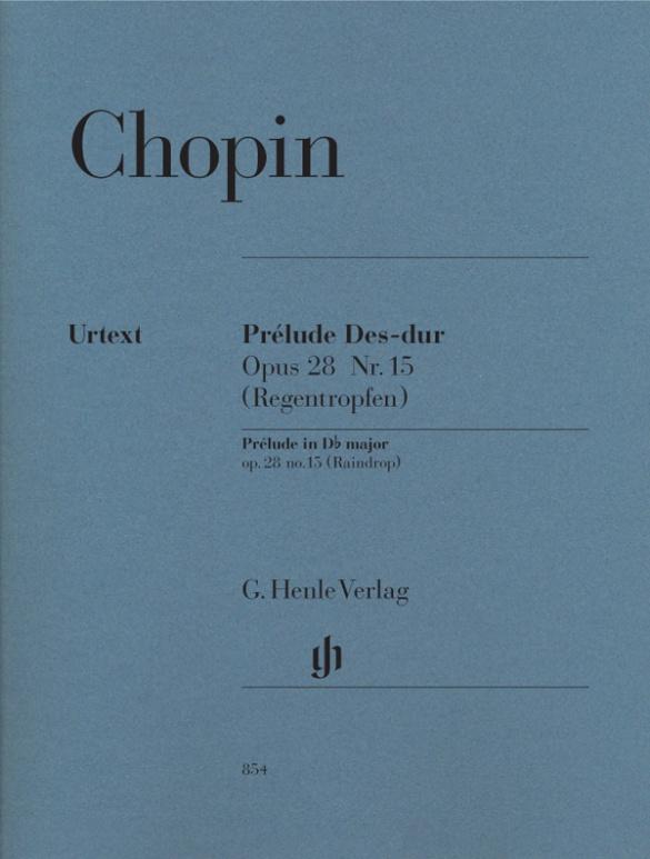 Chopin, Frédéric - Prélude Des-dur op. 28 Nr. 15 (Regentropfen)