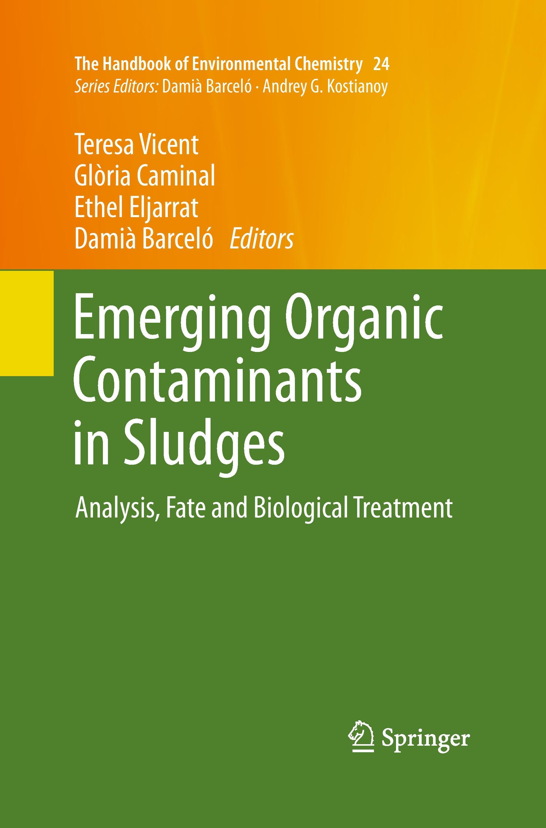 Emerging Organic Contaminants in Sludges