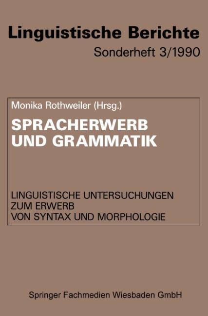 Spracherwerb und Grammatik