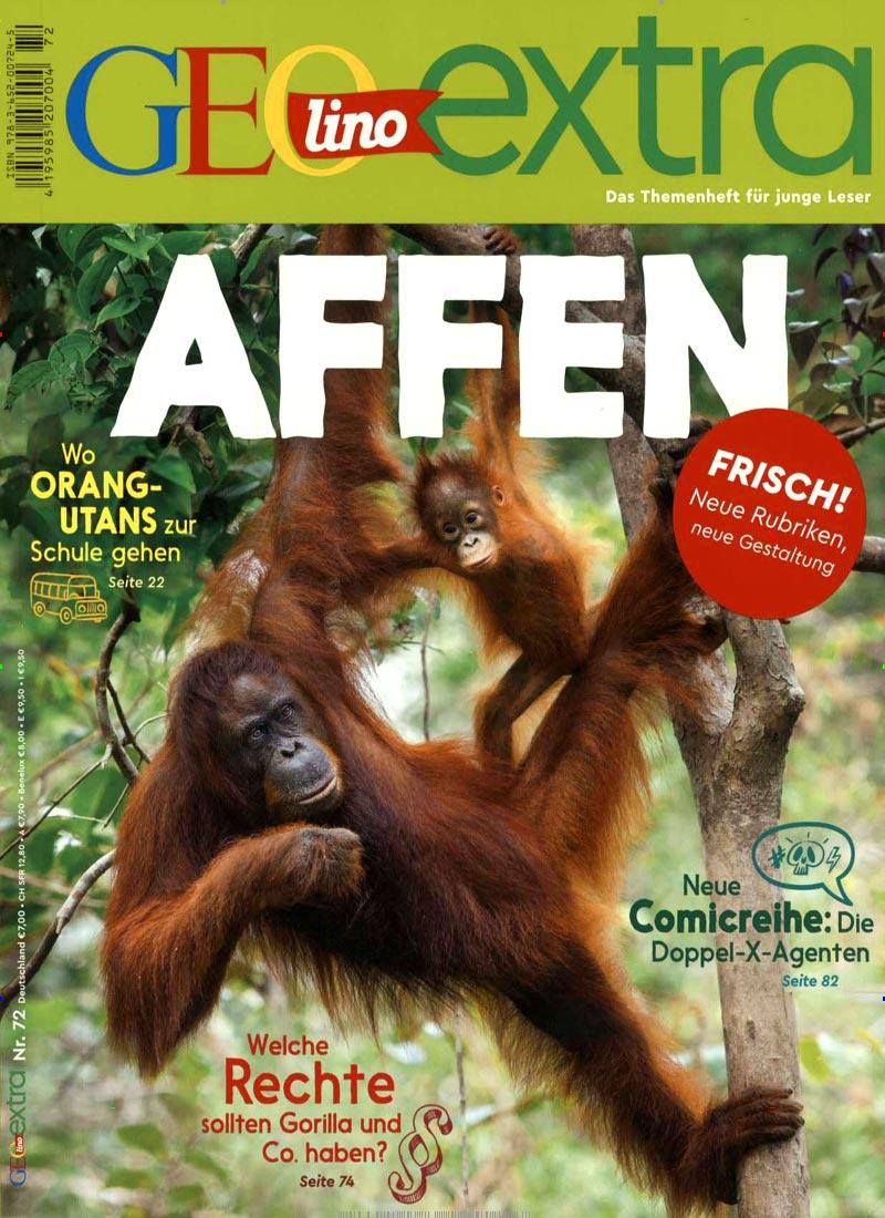 GEOlino extra 72/2018. Affen