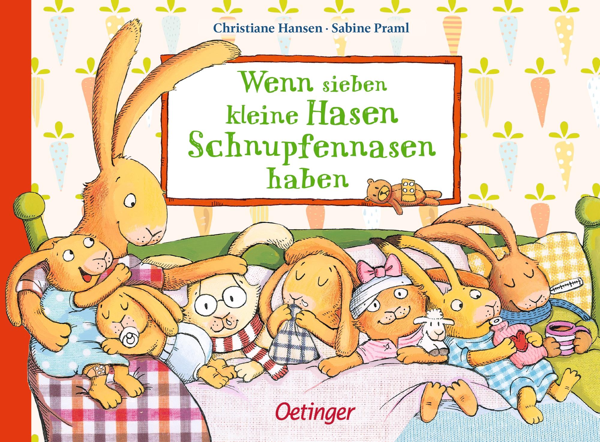 Wenn sieben kleine Hasen Schnupfennasen haben