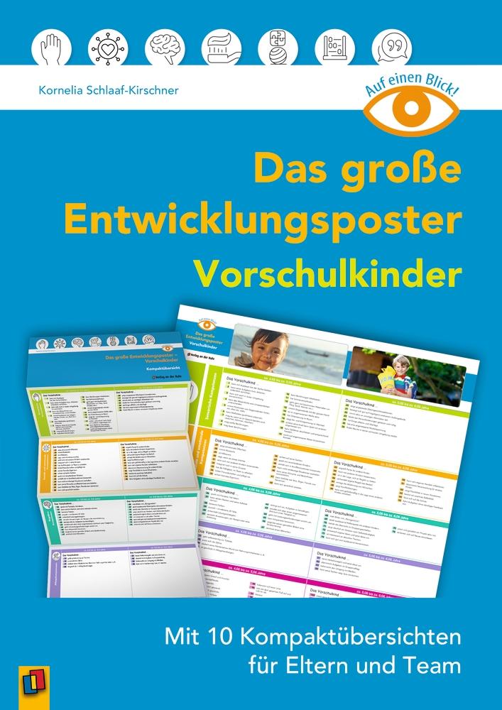 Auf einen Blick: Das große Entwicklungsposter - Vorschulkinder