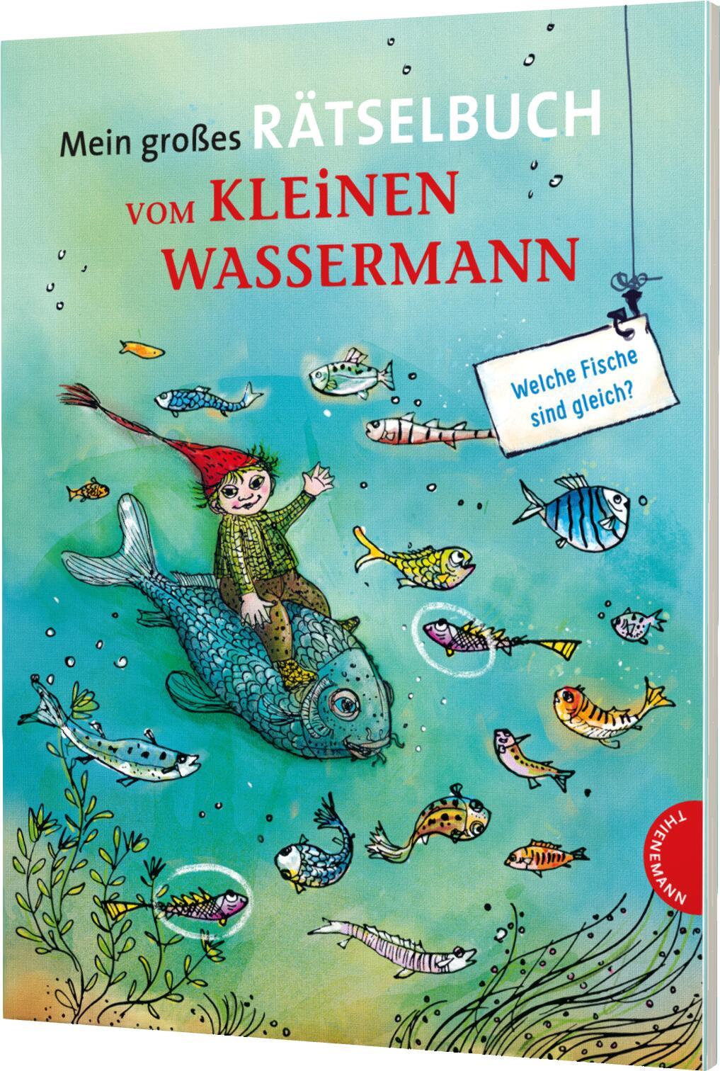 Der kleine Wassermann: Mein großes Rätselbuch vom kleinen Wassermann