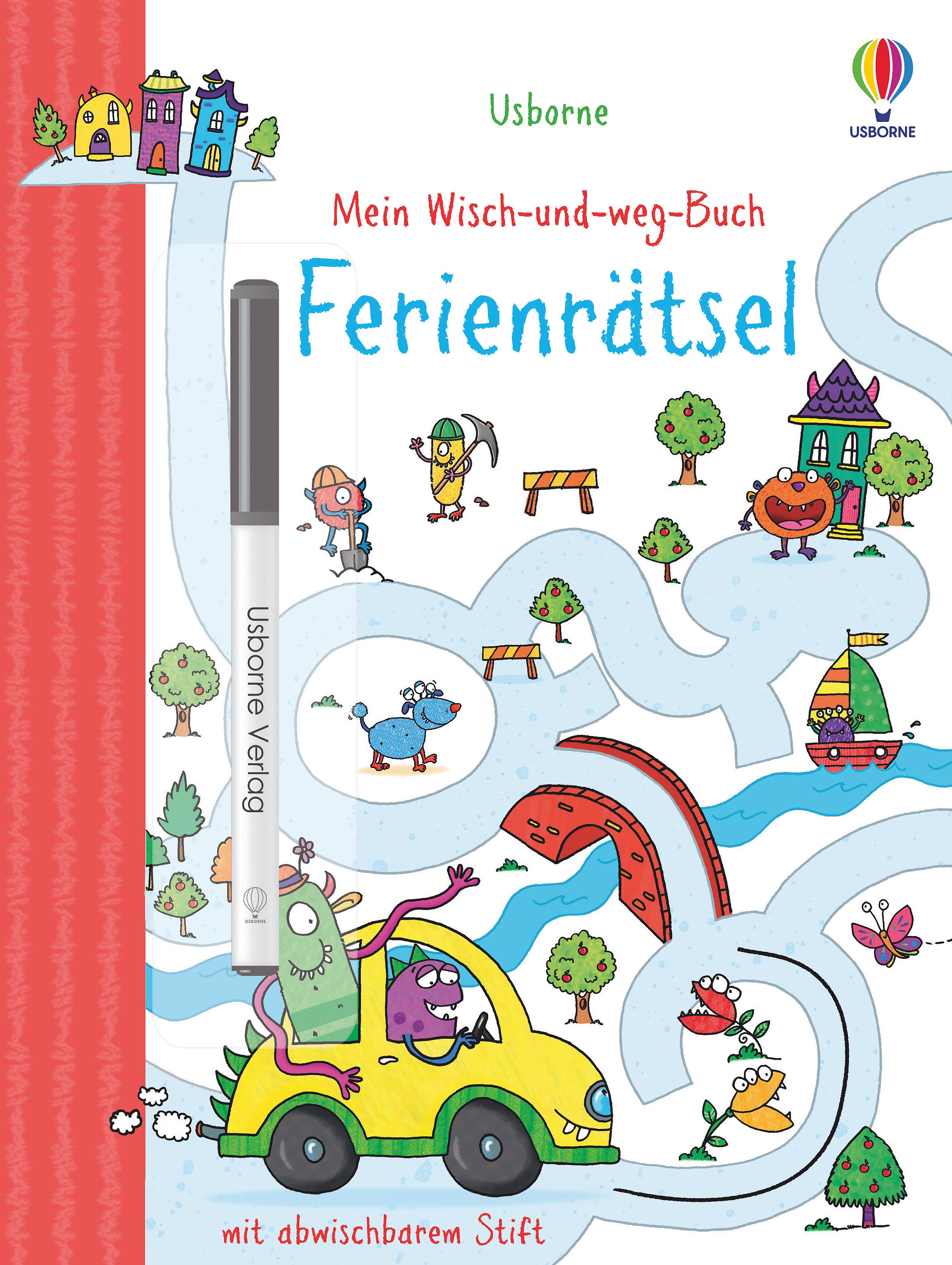 Mein Wisch-und-weg-Buch: Ferienrätsel