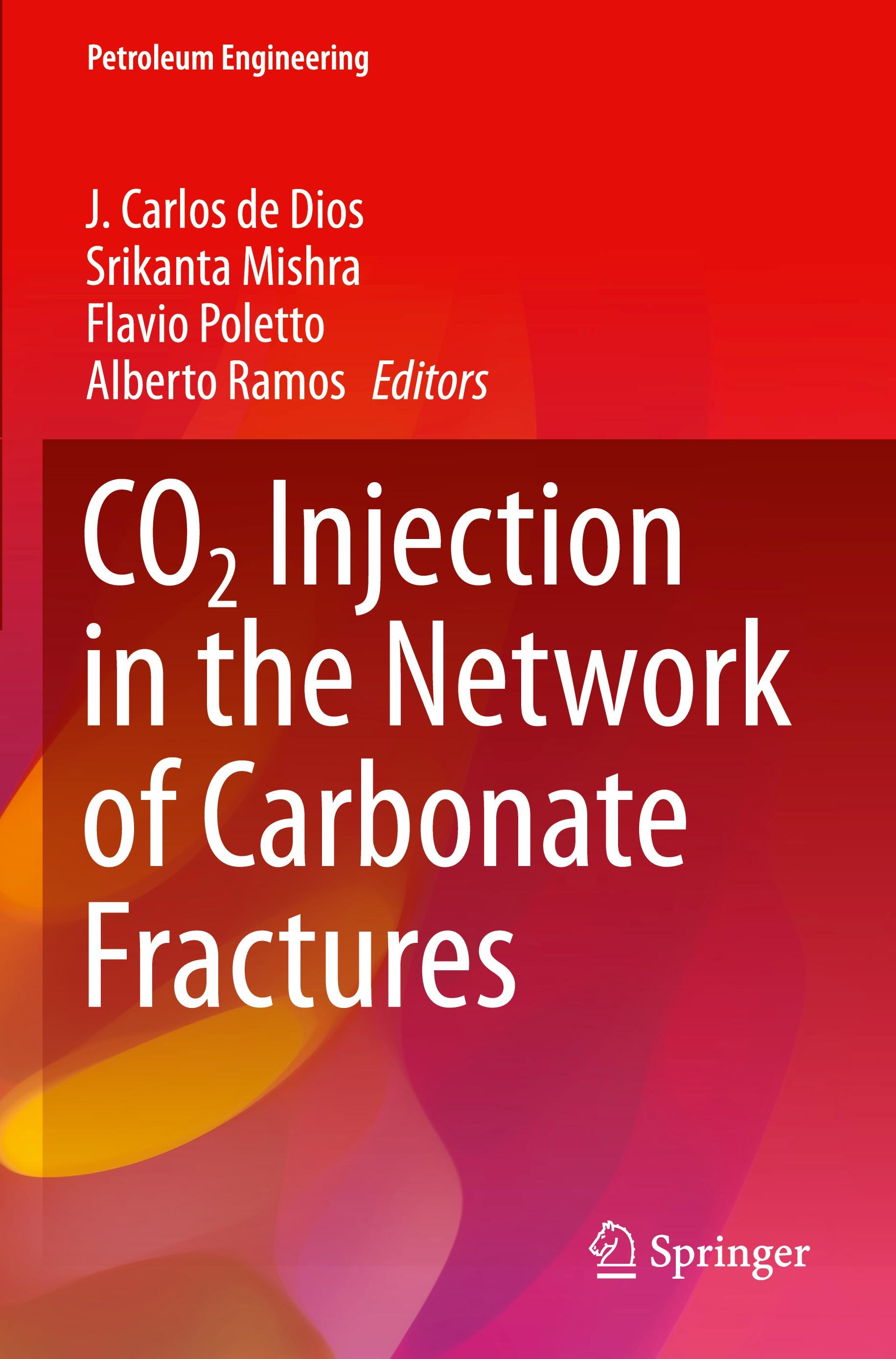 CO2 Injection in the Network of Carbonate Fractures