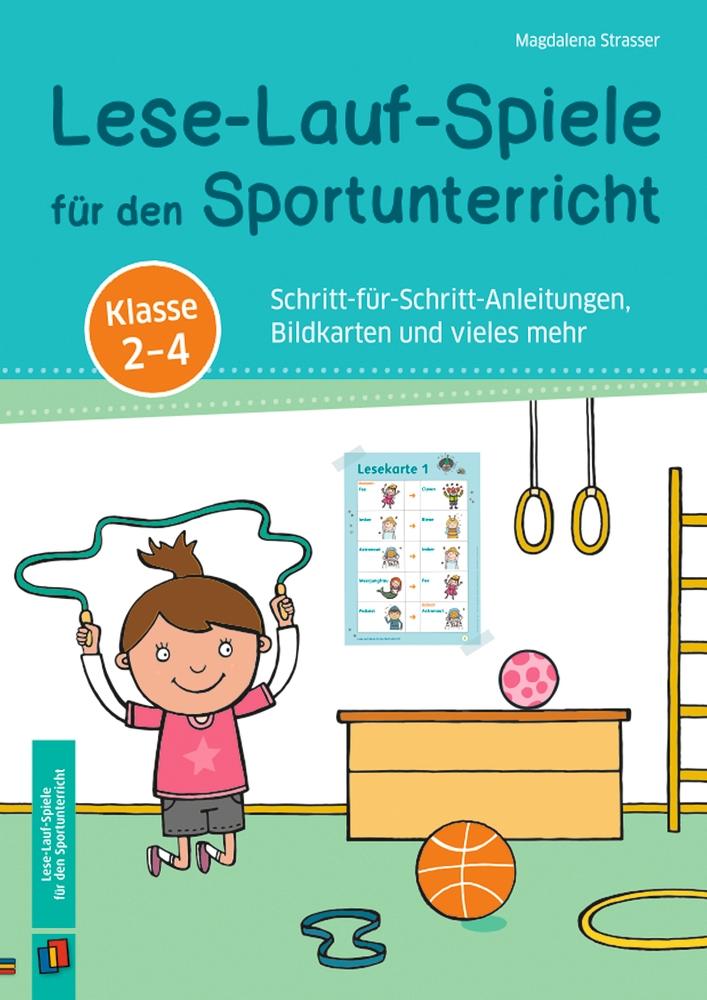 Lese-Lauf-Spiele für den Sportunterricht - Klasse 2 - 4