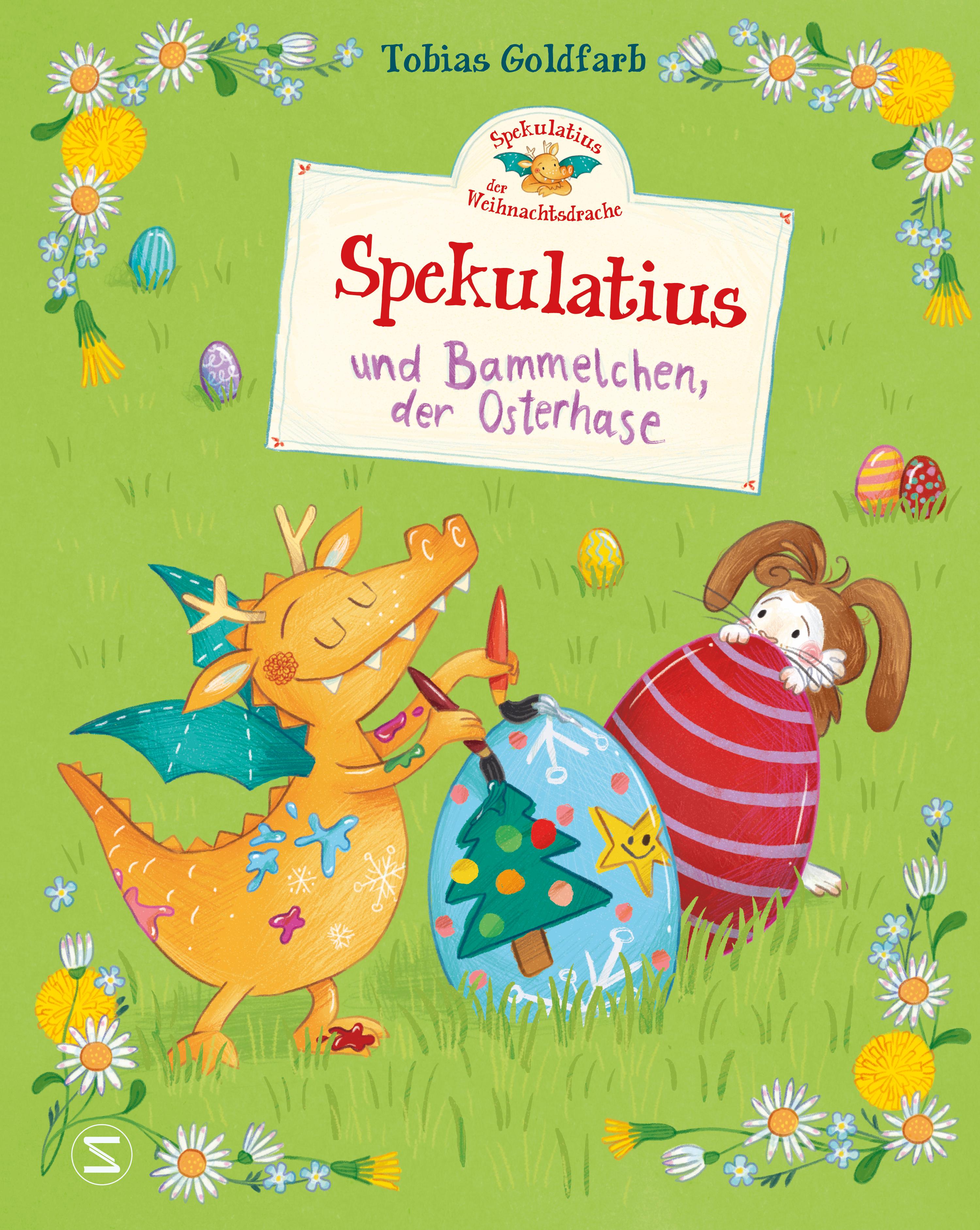 Spekulatius, der Weihnachtsdrache. Spekulatius und Bammelchen, der Osterhase