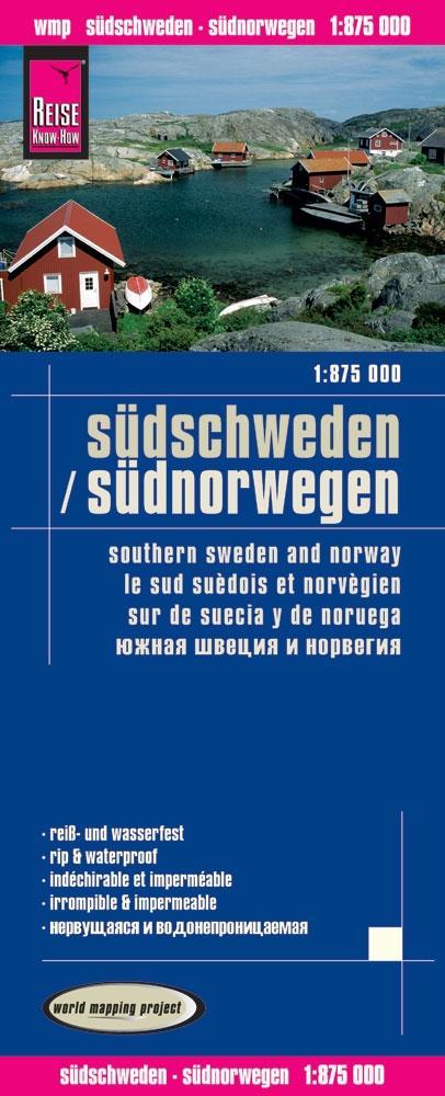 Reise Know-How Landkarte Südschweden, Südnorwegen 1:875.000