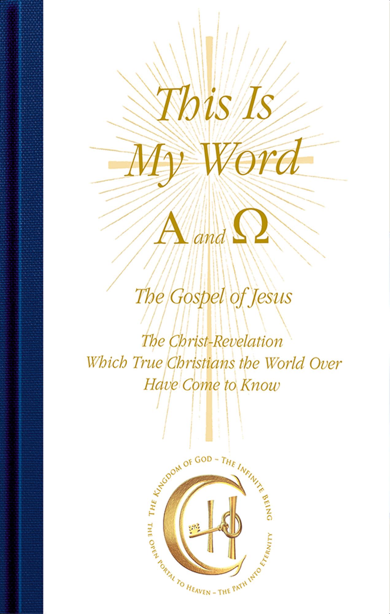 This Is My Word, Alpha and Omega/mit CD