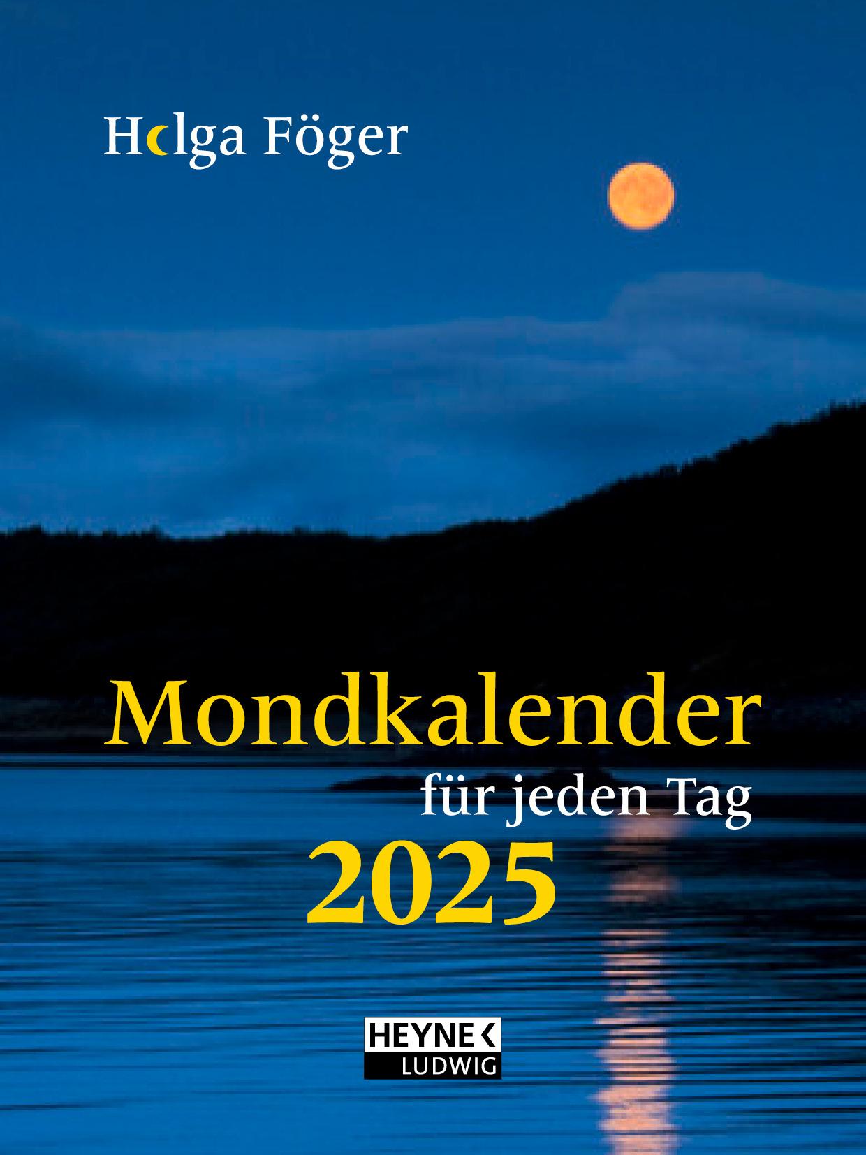 Mondkalender für jeden Tag 2025