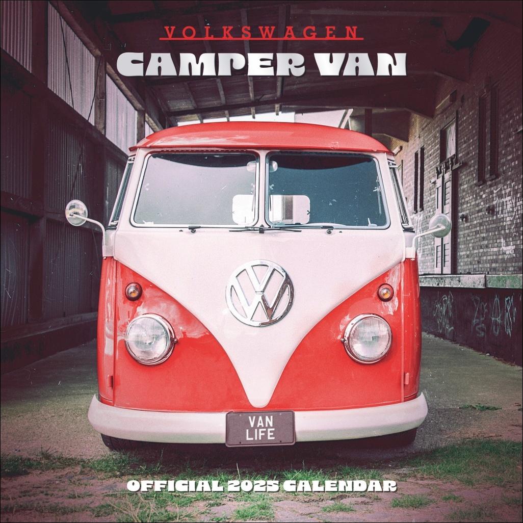 Camper Vans Broschurkalender 2025