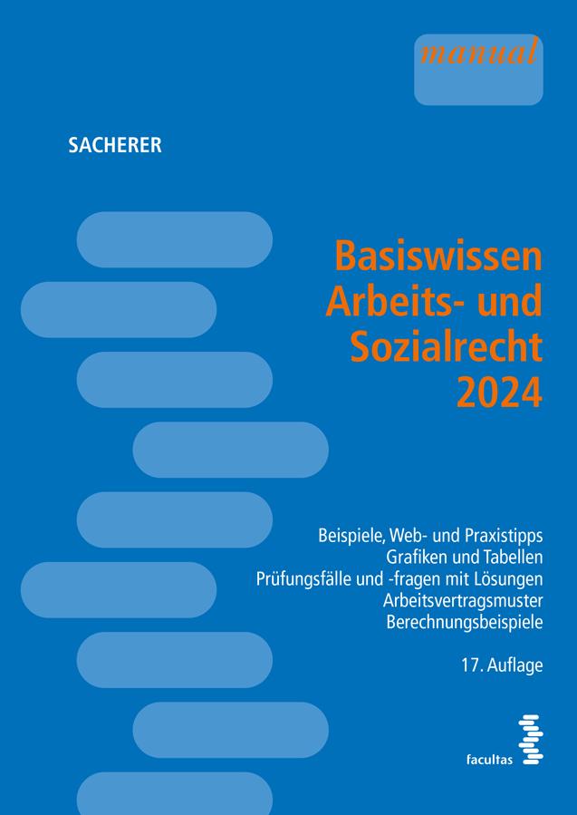 Basiswissen Arbeits- und Sozialrecht 2024