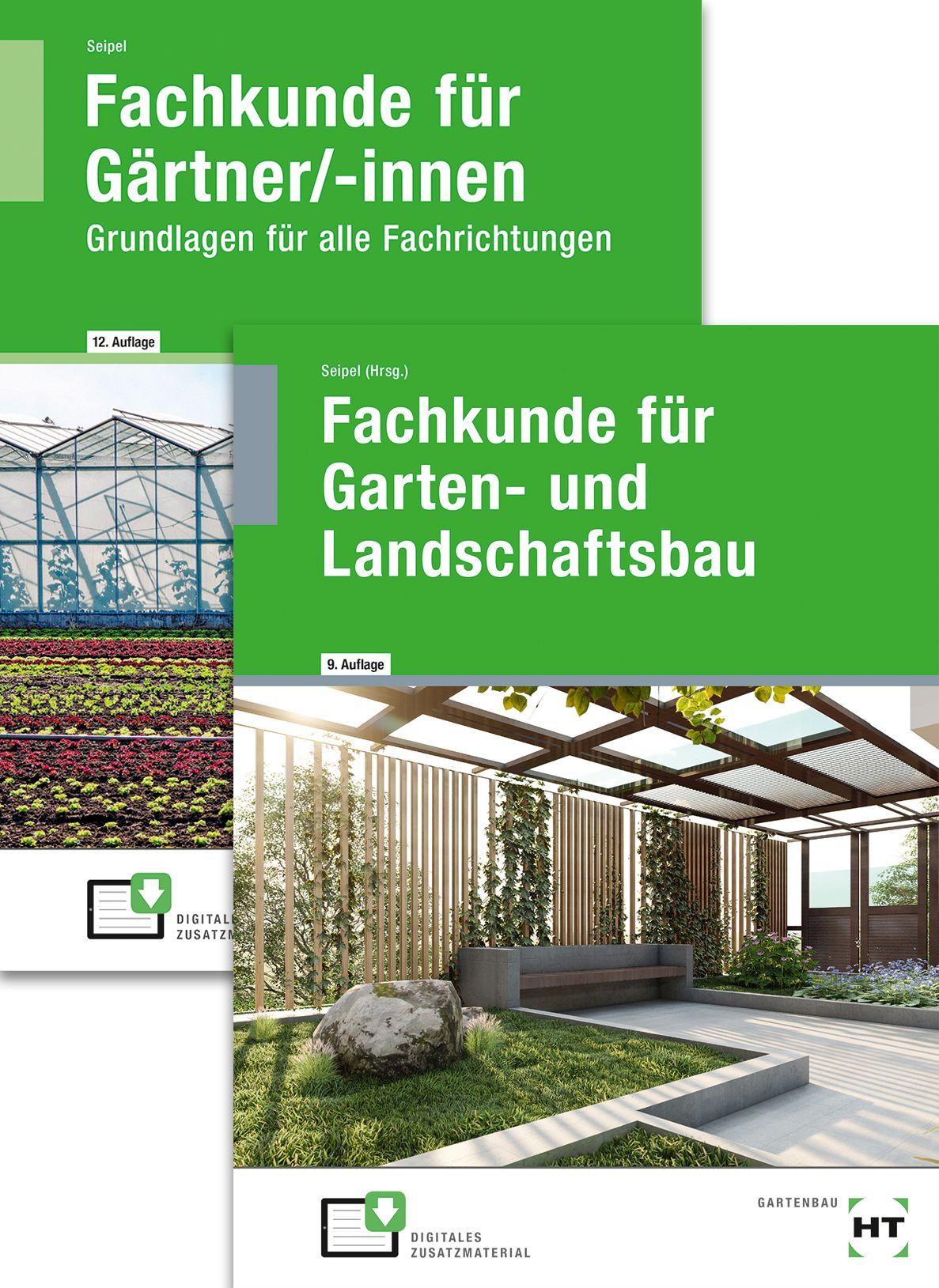 Paket Fachkunde für Gärtner + Fachkunde für Garten- und Landschaftsbau