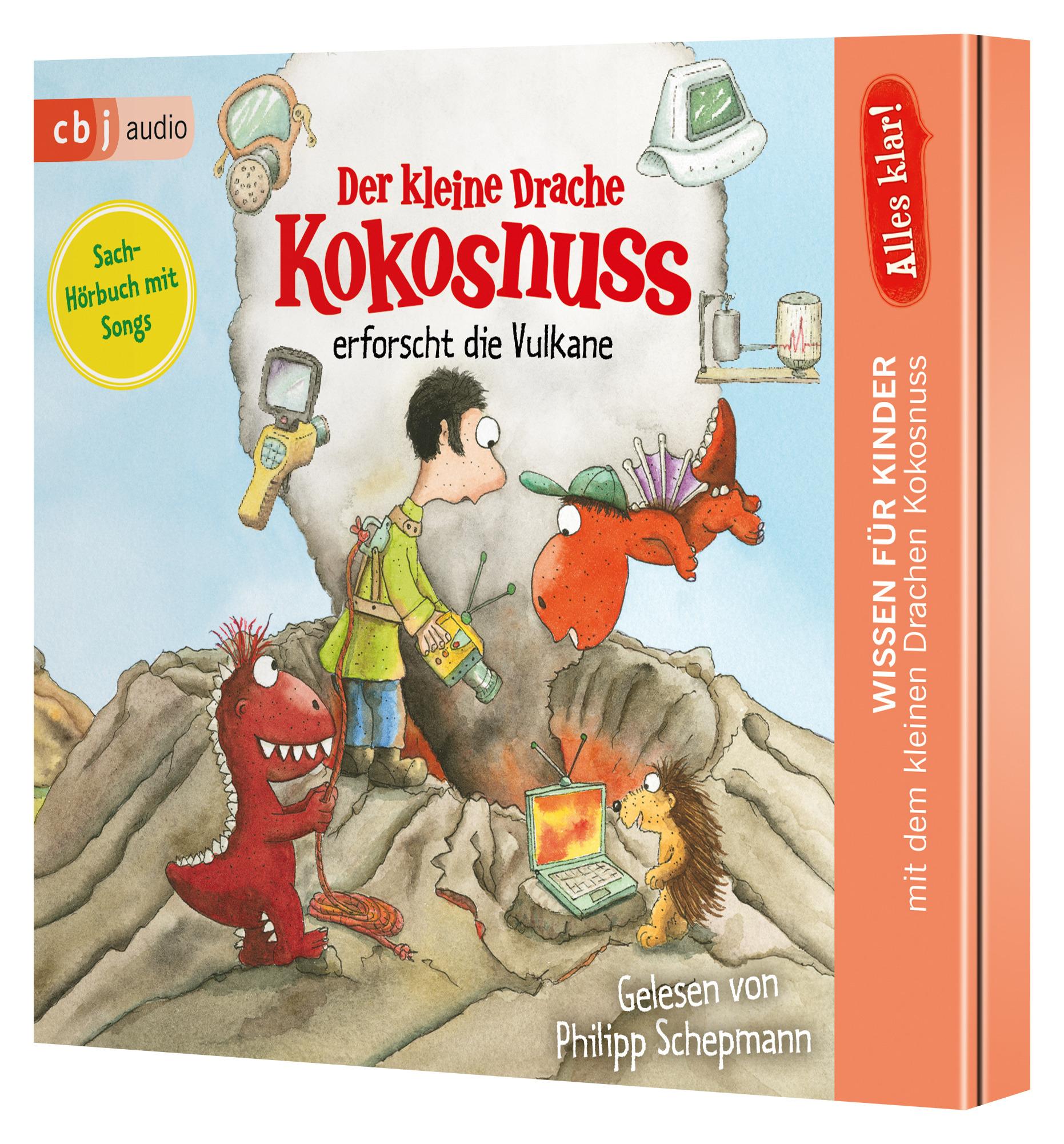 Alles klar! Der kleine Drache Kokosnuss erforscht die Vulkane