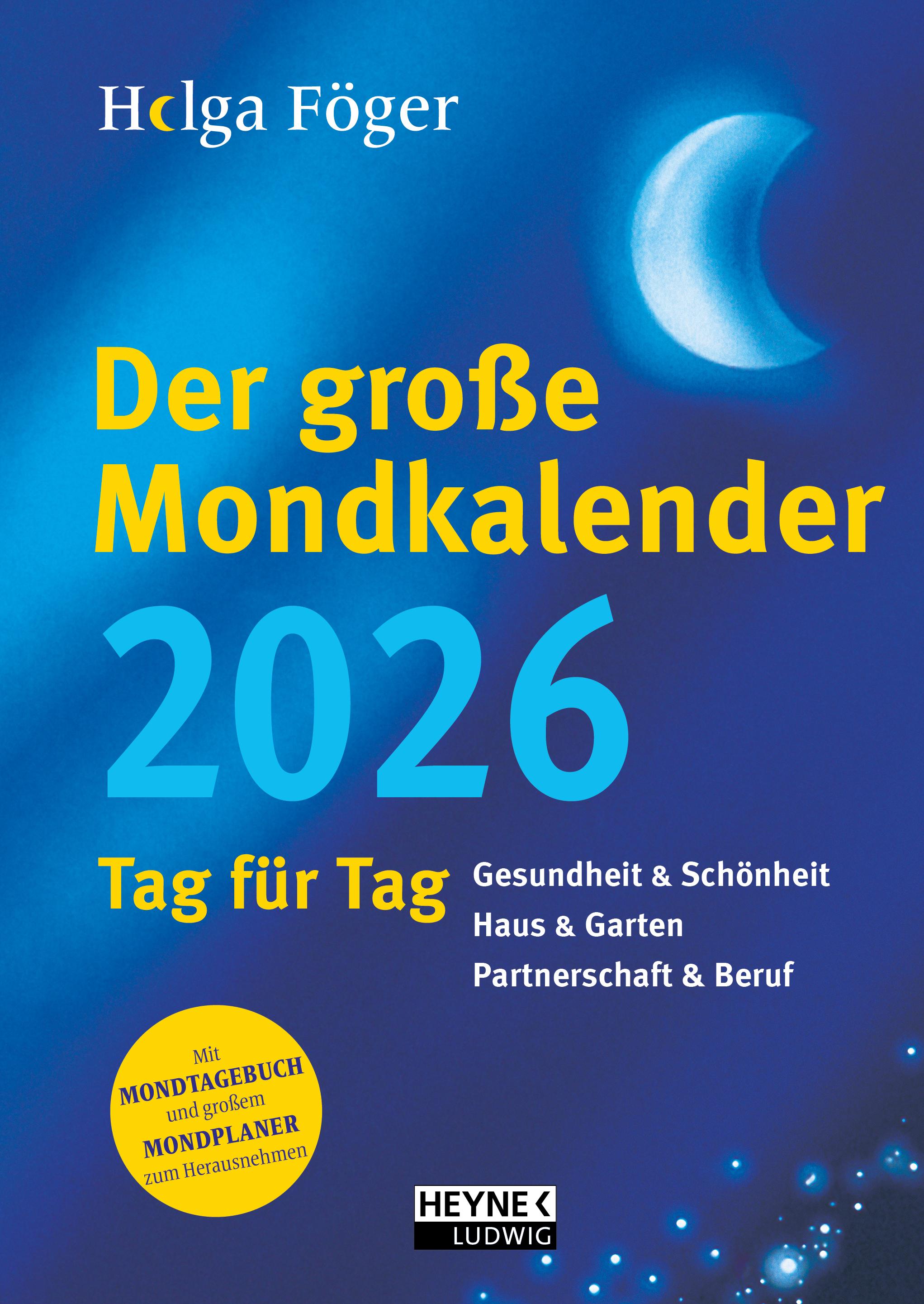 Der große Mondkalender 2026