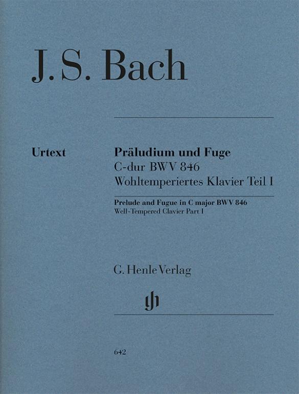 Bach, Johann Sebastian - Präludium und Fuge C-dur BWV 846 (Wohltemperiertes Klavier I)