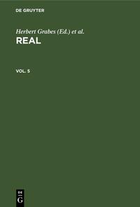 REAL / REAL. Vol. 5