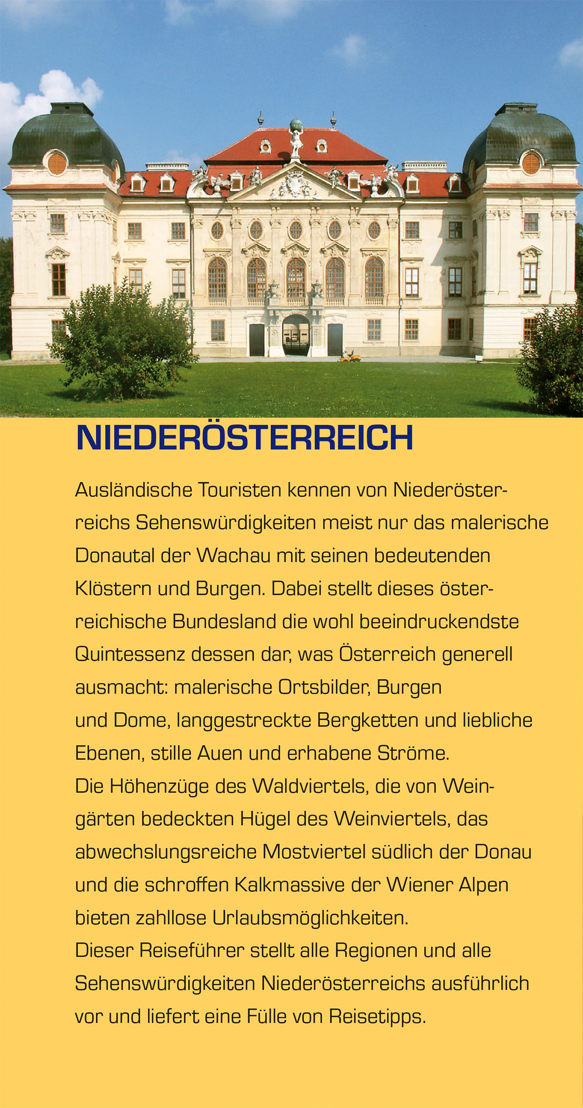 TRESCHER Reiseführer Niederösterreich