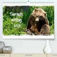 Tierisch witzig (Premium, hochwertiger DIN A2 Wandkalender 2020, Kunstdruck in Hochglanz)