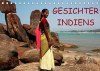 Gesichter Indiens (Tischkalender 2023 DIN A5 quer)