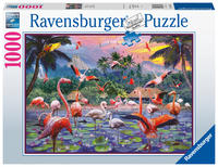 Ravensburger Puzzle - Pinke Flamingos - 1000 Teile