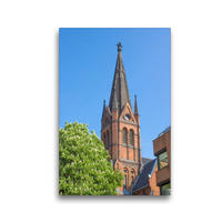 Premium Textil-Leinwand 30 x 45 cm Hoch-Format Lutherkirche | Wandbild, HD-Bild auf Keilrahmen, Fertigbild auf hochwertigem Vlies, Leinwanddruck von pixs:sell@Adobe Stock