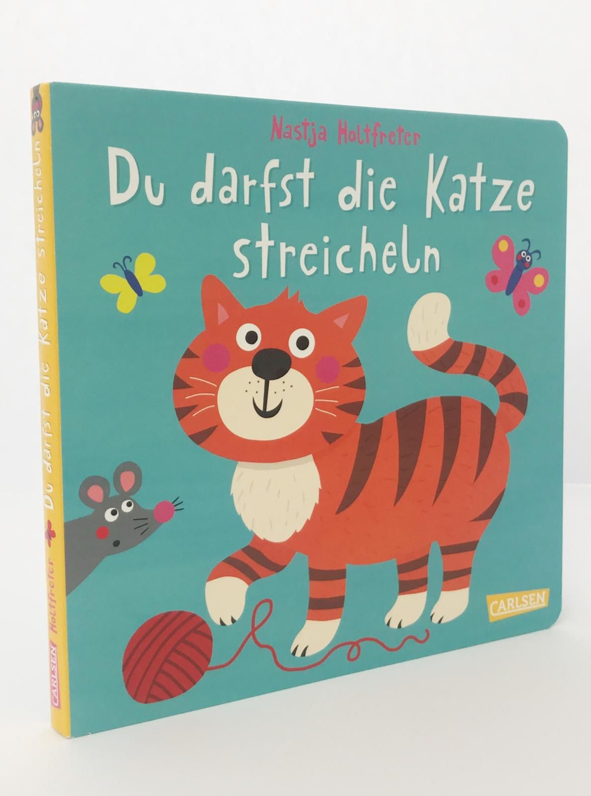 Du darfst die Katze streicheln