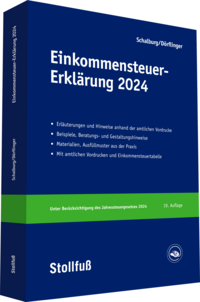 Einkommensteuer-Erklärung 2024