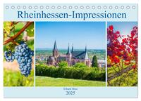 Rheinhessen-Impressionen (Tischkalender 2025 DIN A5 quer), CALVENDO Monatskalender