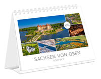 Kalender Sachsen von oben kompakt 2024