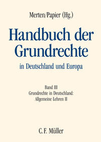 Handbuch der Grundrechte in Deutschland und Europa