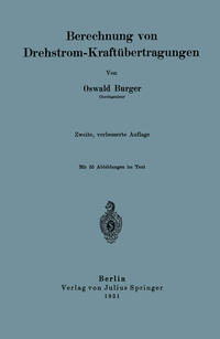 Berechnung von Drehstrom-Kraftübertragungen