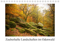 Zauberhafte Landschaften im Odenwald (Tischkalender 2021 DIN A5 quer)