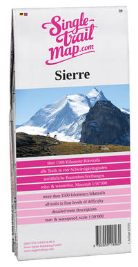 Singletrail Map 039 Sierre