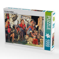 CALVENDO Puzzle Die letzten Kopfjäger 1000 Teile Lege-Größe 64 x 48 cm Foto-Puzzle Bild von Michael Herzog