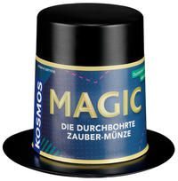 Magic Mini Zauberhut - Die durchbohrte Zauber-Münze