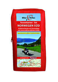 Tourenkarten Set Norwegen Süd (FolyMaps)