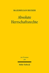 Absolute Herrschaftsrechte