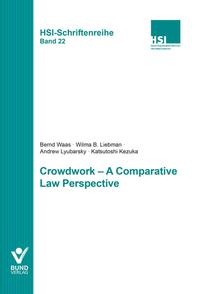 Crowdwork – A Comparative Law Perspective