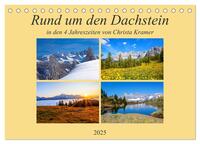 Rund um den Dachstein (Tischkalender 2025 DIN A5 quer), CALVENDO Monatskalender