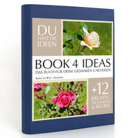 BOOK 4 IDEAS classic | Baden bei Wien - Rosarium, Notizbuch, Bullet Journal mit Kreativitätstechniken und Bildern, DIN A5