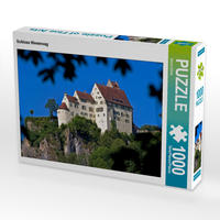 CALVENDO Puzzle Schloss Werenwag 1000 Teile Lege-Größe 64 x 48 cm Foto-Puzzle Bild von Bernd Zillich